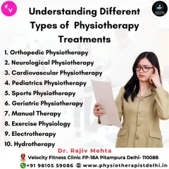Physiotherapy is a broad field with many specializations. This informational post breaks down different treatment types, from orthopedic and neurological to pediatrics and sports physiotherapy, to help you understand which approach might be right for you.