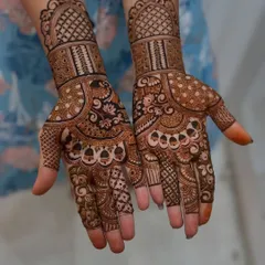 I am so proud of the beautiful work my students produce. This intricate design was done by a student in my recent batch.