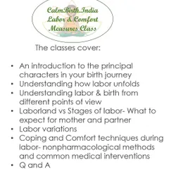 My Labor and Comfort Measures class provides a comprehensive look at the birth journey. We cover everything from the stages of labor and coping techniques to understanding medical interventions, so you feel completely prepared.