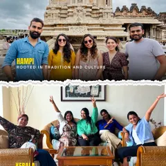 Rooted in tradition and culture, our Hampi trip takes you through the magnificent ruins of the Vijayanagara Empire. It's like walking through a history book.