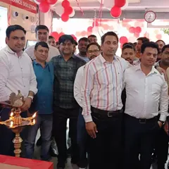 A photo from the inauguration ceremony of my authorized CP PLUS GALAXY store in Gurgaon. It was a proud moment, shared with company representatives and fellow professionals.
