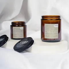 The "Soft French Linen" candle is one of my personal favorites. Its clean and fresh scent is like wrapping yourself in warm laundry. I use pure soy wax and high-quality fragrance oils to ensure the scent fills your space beautifully.