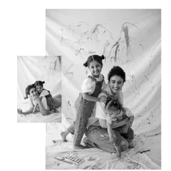A collage of joy from a mother-daughter paint session. From playful cuddles to shared smiles, this session was all about capturing their bond in a fun, natural way.