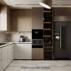 A kitchen should be the heart of the home, balancing modern aesthetics with smart functionality. In this design, I focused on integrating high-end appliances and using luxury finishes to create a space that is both a masterpiece and a joy to cook in.