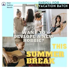 Another look at our summer break vacation batch offer. It's a great way for kids and teens to make their holidays productive and musical.