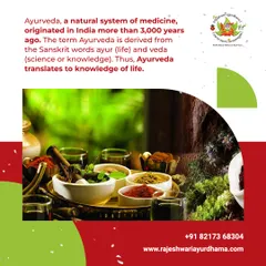 Ayurveda, the "knowledge of life," is a natural system of medicine from India over 3,000 years old. It is a science of holistic healing, focusing on balancing the body, mind, and spirit.