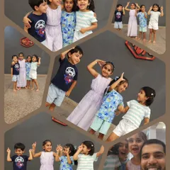 A collage capturing the friendships and fun from our toddler batches. We are more than a class; we are a dance family that grows together.