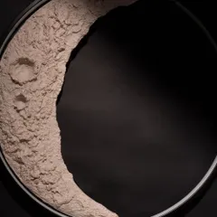 A dramatic shot of a crescent moon texture art piece, a unique project from our moon lamp workshop.
