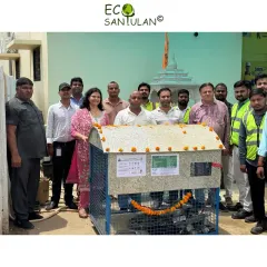 Here we are launching a new e-waste drop point at Ghamroj Toll Plaza. We are committed to making it easier for everyone to recycle their electronic waste correctly.