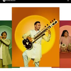 A promotional shot for the Spotify ECHO campaign. This project put Indian classical instruments at the forefront, and I was honored to represent the sitar.