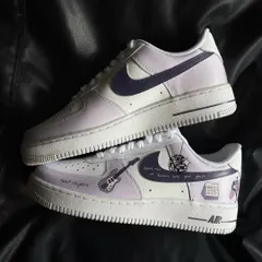 A full pair view of the Taylor Swift "Speak Now" custom sneakers.