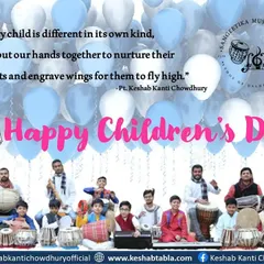Children are our future, and it is our duty to nurture their talents. This Children's Day greeting features some of my young students, who are the heart of our Sangeetika Music Society and the next generation of artists.