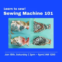 Learn to sew by making these adorable drawstring fish pouches. It's a fun project that teaches all the basic skills.