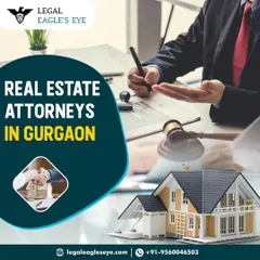 Our real estate attorneys in Gurgaon are skilled in navigating every stage of a property transaction. This image shows a lawyer meticulously reviewing documents, reflecting our detail oriented approach to protecting your investment.