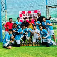 Kicking off the year as champions. Our talented Under-15 boys clinched the top spot at the New Year Football Cup 2024 in Thane.