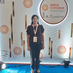Pictured here at the India Conclave in Bangalore, which featured presentations from leaders of the American Academy of Dermatology. Staying connected with local and global advancements is a priority.