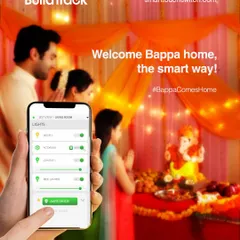 Bappa’s arrival lights up our homes and hearts. This Ganesh Chaturthi, I ensure every light you control through our app reflects His divine glow, letting you welcome Bappa home the smart way.