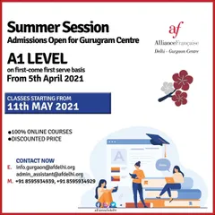 Our Summer Session admissions for the A1 beginner level are now open. These 100% online courses are offered at a discounted price, providing a great opportunity to start learning French.