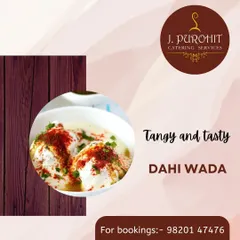 Dahi Wada is a classic favorite, featuring soft lentil fritters soaked in creamy, lightly spiced yogurt. I garnish it with a sprinkle of spices for a refreshing and tangy flavor.