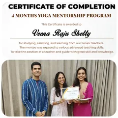 Celebrating the journey of a student from our Mentorship Program, who has grown from a TTC participant to a skilled teacher.