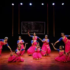 A vibrant performance by our students, their colourful costumes and energetic movements filling the stage with life during our annual show.