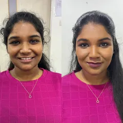 Makeup is for everyone, and I love teaching how to perfect a base that celebrates every skin tone. This is a completely unedited look showing how to achieve a clean, radiant finish on beautiful dusky skin.