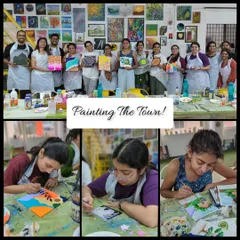This is what a typical weekend looks like at StoryZone! A studio buzzing with energy, laughter, and creativity as people from all walks of life come together to paint, connect, and unwind. Come solo or with your friends, you'll fit right in.