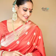An elegant portrait of Bipasha Basu during her daughter's 'Annaprashan' ceremony. I specialize in capturing the grace of traditional family events with a fine art touch.