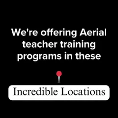 Choose the setting that inspires you most for your aerial teacher training. We have carefully selected locations to provide the best learning environment.