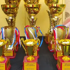 It's all about the glory. We ensure every tournament has high-quality trophies and awards to celebrate the hard work and success of the winners and runners-up.