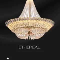The 'Ethereal' chandelier is pure opulence, a waterfall of crystals designed to capture and refract light from every angle. This is the kind of classic, breathtaking jhoomar I select for spaces that demand a touch of timeless royalty.