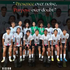 Our girls' team, united and strong. We are proud to run a dedicated girls football development program, providing a platform for female athletes to shine, grow, and change the game.