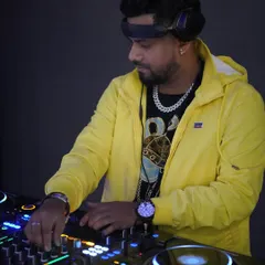 Locked in and focused on the mix. This is me in my element, crafting the perfect set to keep the energy high all night long at a club in Bangalore.