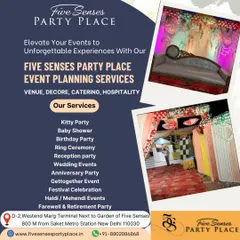 Our event planning services cover a full spectrum of celebrations, as listed in this graphic. From a baby shower and ring ceremony to a corporate farewell party, we provide end-to-end management, including venue, decor, and catering.