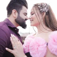 A cherished photo with my husband from our baby shower. These are the moments that I will treasure forever, and feeling beautiful just adds to the joy.
