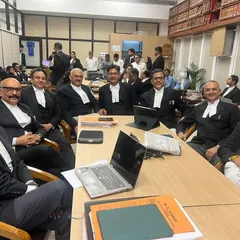 A stimulating afternoon discussion on the criminal side at the Delhi High Court. Exchanging views with colleagues on complex topics like money laundering helps us all stay at the forefront of legal developments.