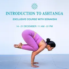 This exclusive course is designed for anyone looking to step into the world of Ashtanga. I guide you through the foundational postures and principles in a supportive, small-group setting, ensuring you get personalized attention.