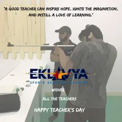 "A good teacher can inspire hope, ignite the imagination, and instill a love of learning." Team Eklavya wishes a Happy Teacher's Day to all coaches and mentors.