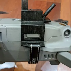 This is a close-up of my custom rig, mounting a Caddx Vista kit onto a Mavic 2 Pro drone. This setup allows me to fly a high-quality cinematic drone with the immersive view of FPV goggles.
