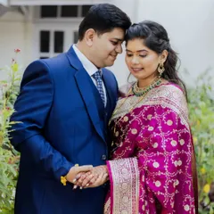 An intimate moment between Alok and Shilpa after their wedding ceremony. I look for these quiet, in-between moments that are full of emotion.