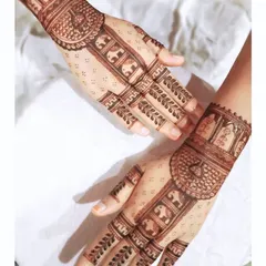 A different view of my popular baby elephant design. The pattern is designed to look beautiful from every angle, with leafy vines on the fingers and dotted details that add a delicate touch.
