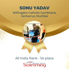 Congratulations to Coach Sonu Yadav from our Willingdon Catholic Gymkhana center for securing the 1st place All-India Rank. His commitment to excellence makes him a top coach in our national network.