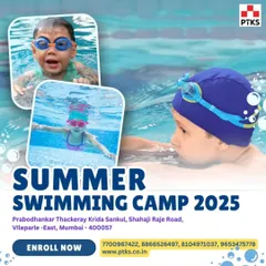 Our 2025 Summer Swimming Camp is the perfect way for kids and adults to build water confidence and learn essential skills. This poster highlights the fun, friendly environment we create for new swimmers. Enroll now to book your spot.