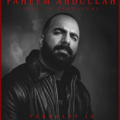 This is a clean, artist-focused poster for Faheem Abdullah's first-ever main stage performance in Bangalore. I also handle standalone concerts for major artists, perfect for brands wanting to target a specific musician's following.