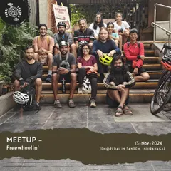 Our shop is a hub for the Bangalore cycling community. This is a snapshot from one of our 'Freewheelin' meetups, a great way to connect with fellow riders, share stories, and just enjoy the vibe.