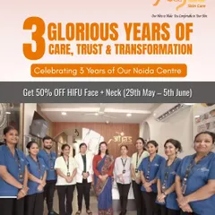 Celebrating 3 glorious years of our Noida centre. We are so thankful to our clients for their trust and are proud of the transformations we have been a part of.