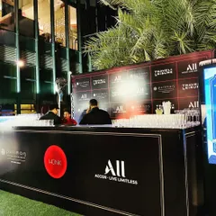 I also handle decor for high-profile corporate and brand events, like this pop-up for Travel + Leisure and Accor, ensuring a premium and on-brand experience.