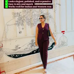 This graphic explains why monochromatic styling works so well. It makes you look taller and slimmer, looks elegant and expensive, and is easy to mix and match for both Indian and Western wear.
