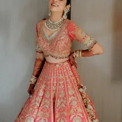 The pure, uninhibited joy of a bride on her wedding day. This candid shot perfectly captures her happiness and excitement.