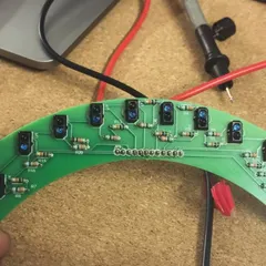 You can't be more proud! An eighth grader, Praganya, designed this custom PCB for a sensor array and had it fabricated. This is the kind of initiative and skill we love to see and support in our young engineers.